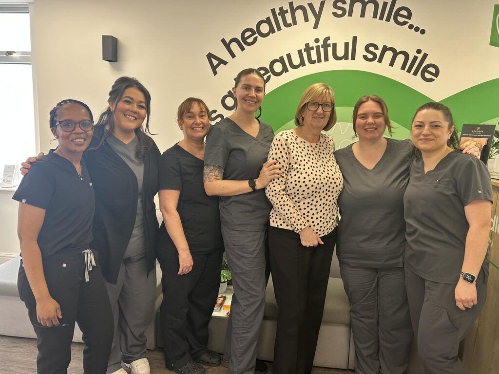 Friendly dental team at Middlewich Street Dental Practice, the best dentist in Crewe for nervous patients